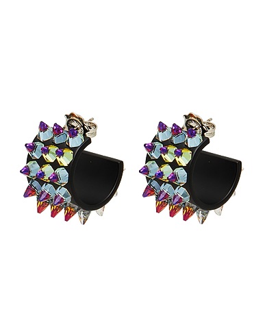 AMINA MUADDI Earrings Black Metal