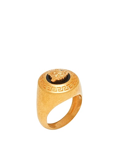 VERSACE Ring Gold Metal