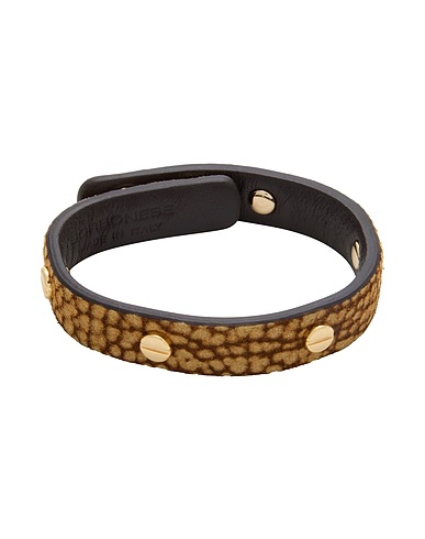 BORBONESE Bracelet Brown 100% Leather