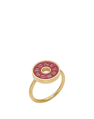 BORBONESE Ring Bordeaux 100% Metall
