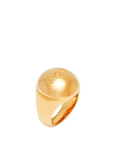 VERSACE Ring Gold Metal