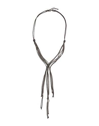 FABIANA FILIPPI Necklace Charcoal Ecobrass