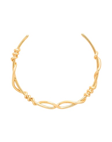 JIL SANDER Necklace Gold Metal
