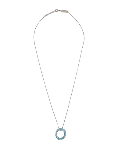 MAISON MARGIELA Necklace Sky blue 100% Brass