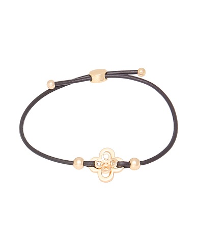 TORY BURCH Bracelet Black Textile fibres