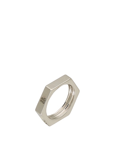 MAISON MARGIELA Ring Silver 100% Brass