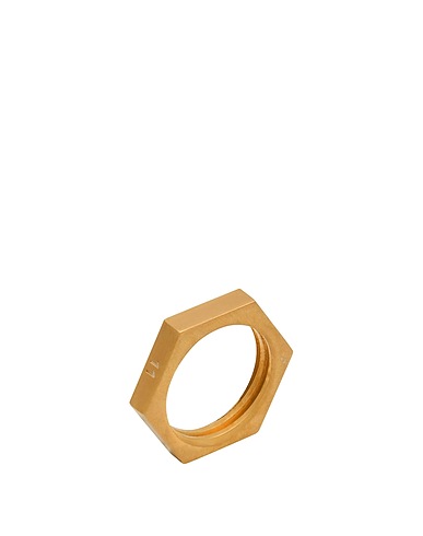MAISON MARGIELA Anello Oro 100% Ottone