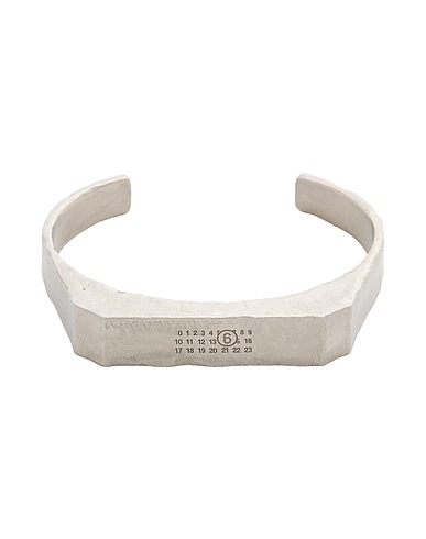 MM6 MAISON MARGIELA Bracelet Silver 100% Brass