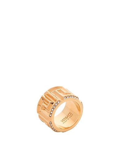 VERSACE Ring Gold Metal