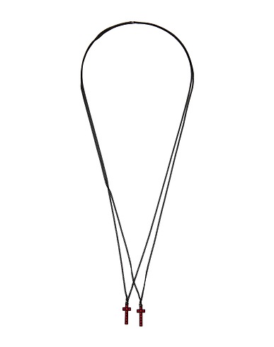 DSQUARED2 Necklace Red 80% Brass, 20% Tin alloy