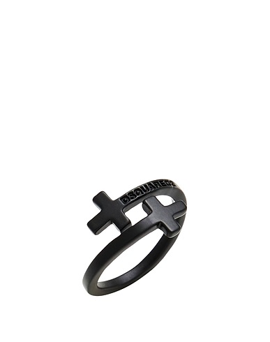 DSQUARED2 Ring Black Brass