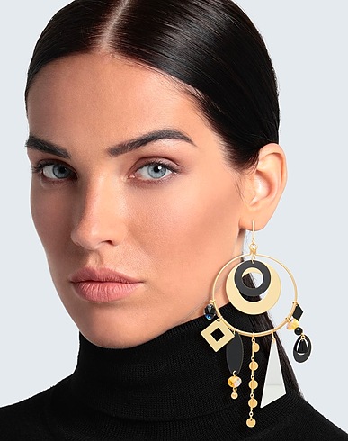 TORY BURCH Earrings Gold Metal