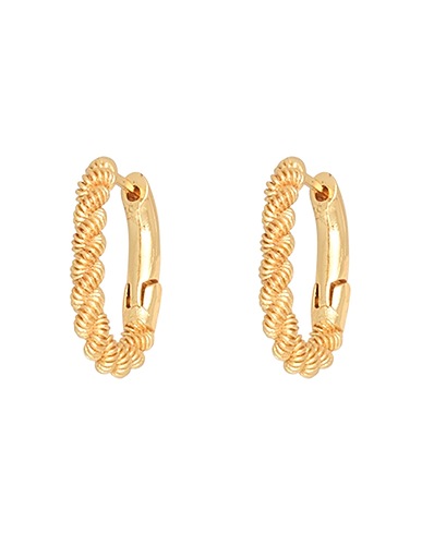 FEDERICA TOSI Earrings Gold Bronze