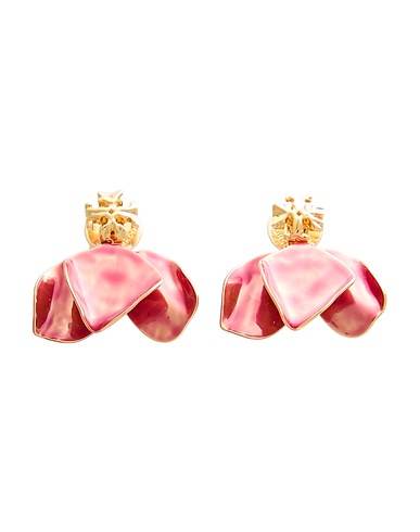 TORY BURCH Earrings Pink Metal