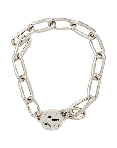 GUCCI Necklace Silver Metal