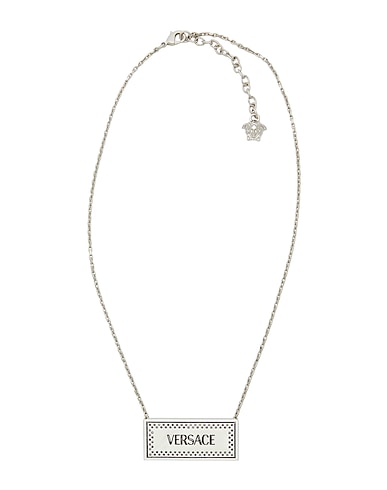 VERSACE Halskette Silber Metall