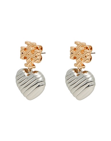 TORY BURCH Earrings Gold Metal