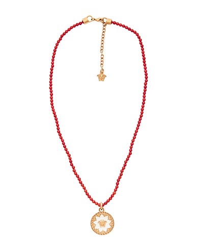 VERSACE Necklace Coral Metal