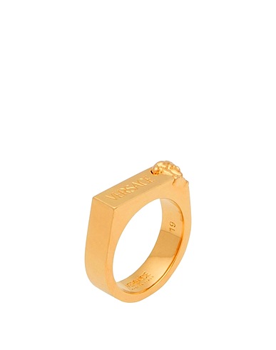 VERSACE Ring Gold Metal