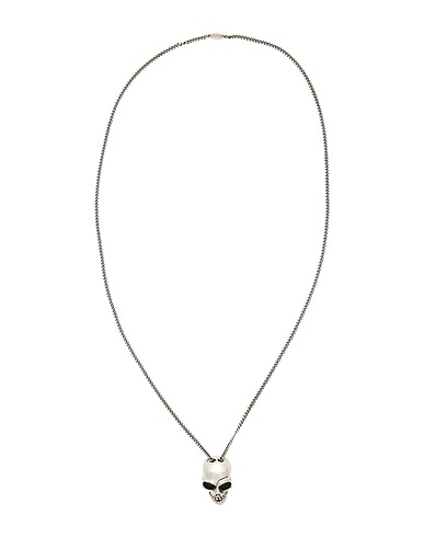 MCQUEEN Necklace Silver Metal