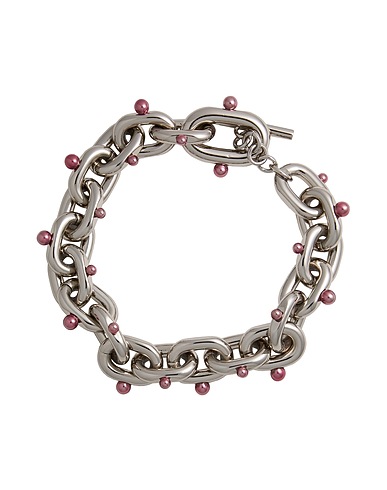 RABANNE Necklace Silver Metal