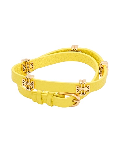 TORY BURCH Bracelet Yellow Leather