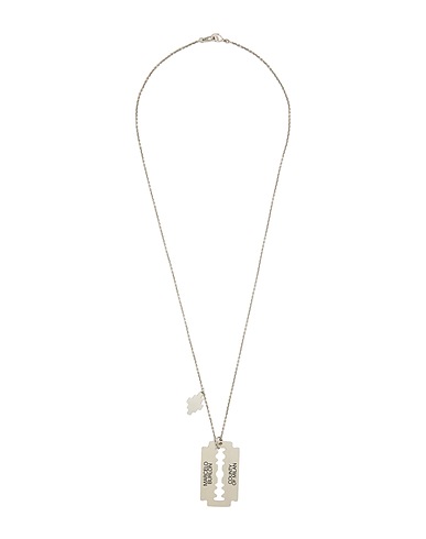 MARCELO BURLON Necklace Silver Metal