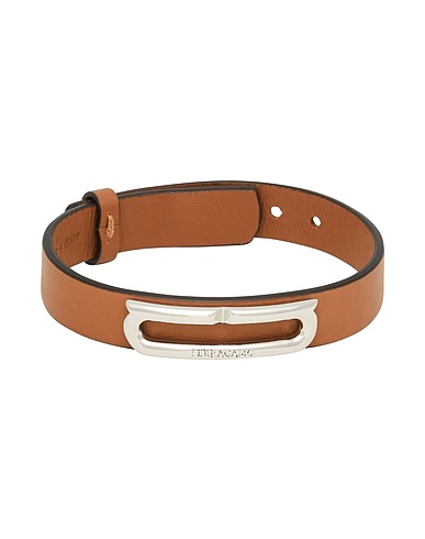 FERRAGAMO Bracelet Camel 80% Calfskin, 20% Brass