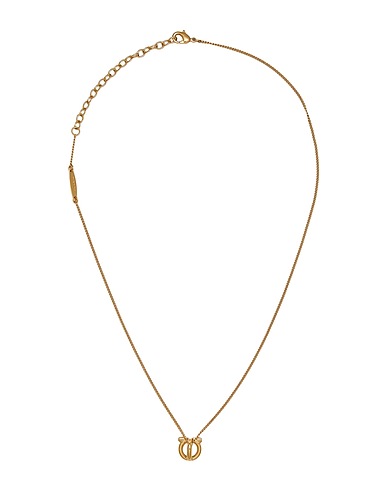 FERRAGAMO Necklace Gold 100% Brass