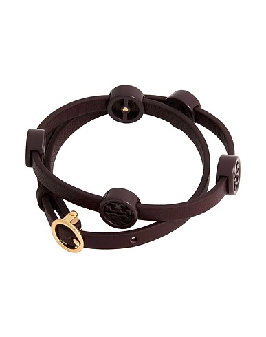 TORY BURCH Chocolate brown Textile fibres