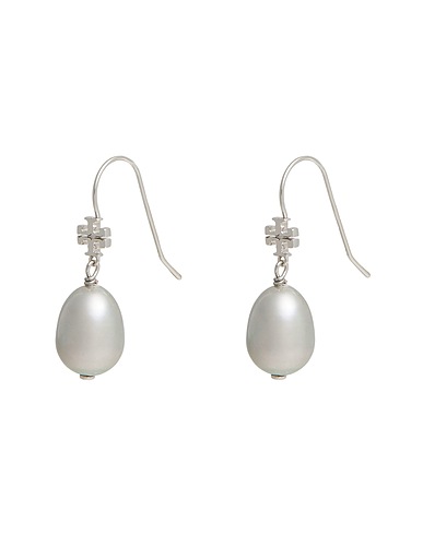 TORY BURCH Earrings Silver Metal