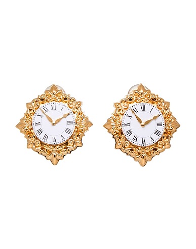 MOSCHINO Ohrringe COUTURE Gold Metall