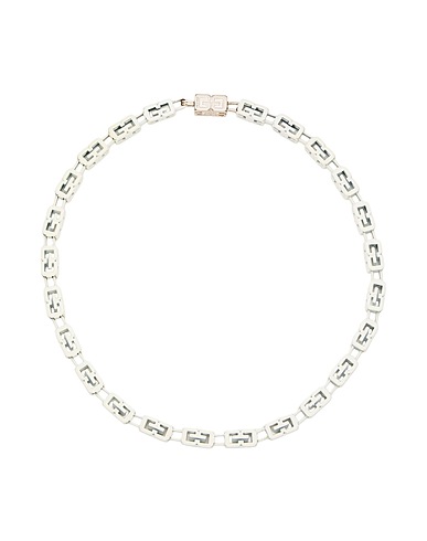 GIVENCHY Necklace White 100% Brass