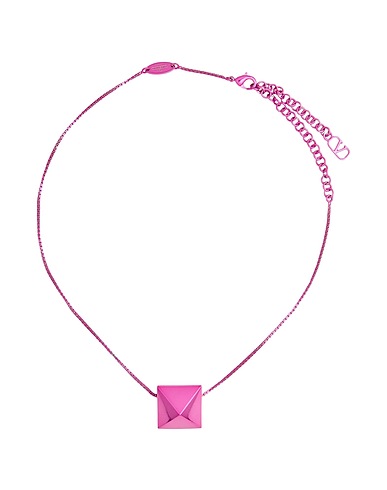 VALENTINO GARAVANI Necklace PINK PP COLLECTION Fuchsia Metal