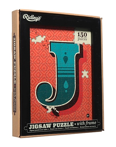RIDLEY'S GAMES ROOM Other accessory Puzzle J
 Orange Paper