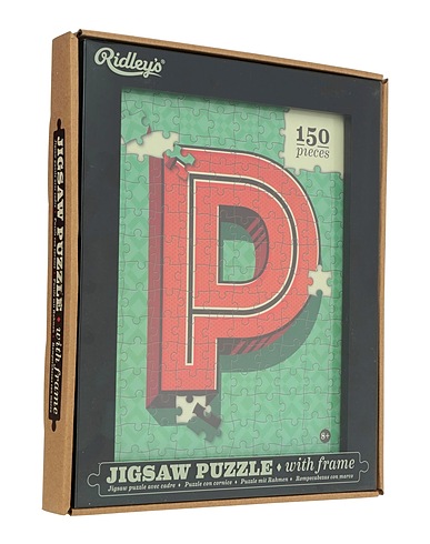 RIDLEY'S GAMES ROOM Anderes Accessoire Puzzle P
 Grün Papier