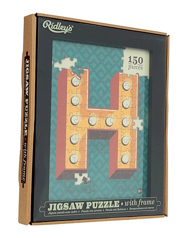 RIDLEY'S GAMES ROOM Other accessory Puzzle H
 Deep teal Paper