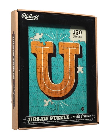 RIDLEY'S GAMES ROOM Other accessory Puzzle U
 Turquoise Paper