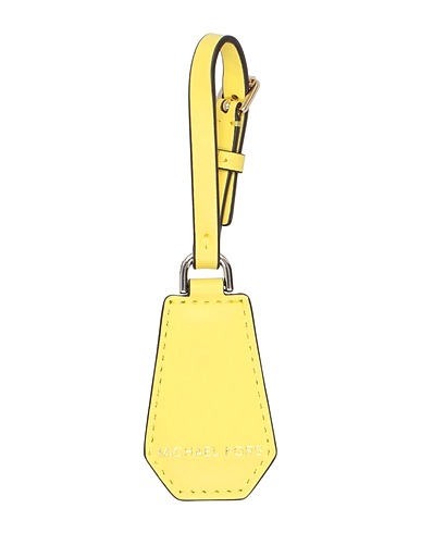 MICHAEL MICHAEL KORS Bag accessories & charms Pastel yellow Leather