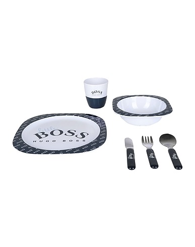 BOSS Set Pappa Blu notte 70% Melammina, 28% Cellulosa, 2% Titanio, Acciaio, ABS - Acrilonitrile Butadiene Stirene