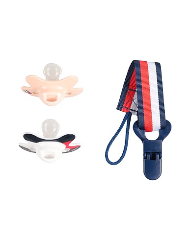TOMMY HILFIGER Ciuccio  Rosa Plastica, Gomma