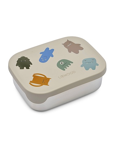 LIEWOOD Feeding set Beige Stainless Steel, Silicone