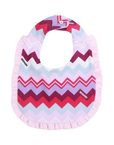 MISSONI KIDS Bavaglino Rosa 90% Cotone, 10% Elastan