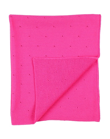 LITTLE BEAR Baby blanket Fuchsia 100% Virgin Wool