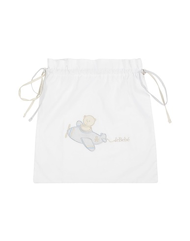LE BEBÉ Reiseaccessoire für Kinder Weiß 100% Baumwolle