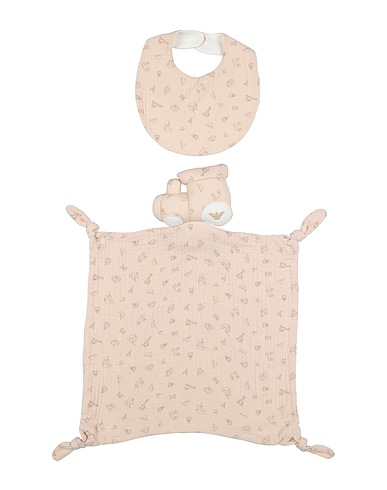 EMPORIO ARMANI Bavaglino Rosa chiaro 100% Cotone, Poliestere