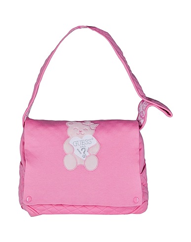 GUESS Wickeltasche Rosa 100% Baumwolle, Polyester