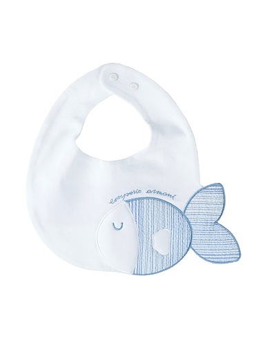 EMPORIO ARMANI Bib White 100% Cotton, Elastane
