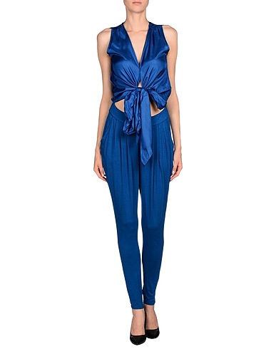 HOSS INTROPIA Jumpsuits and Dungarees Blue 95% Viscose, 5% Elastane