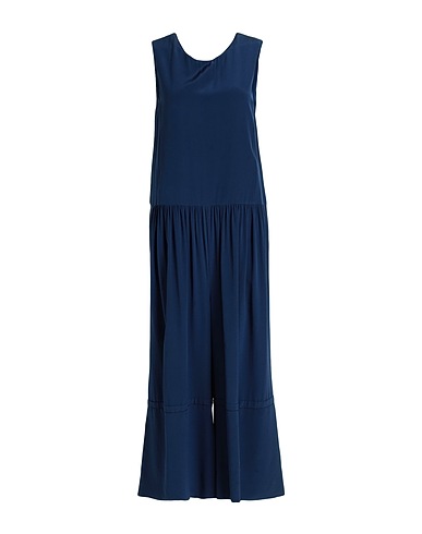 ERIKA CAVALLINI Jumpsuits and Overalls Midnight blue 100% Silk